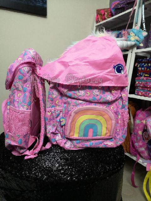 Smiggle unicorn hoodie bag new arrivals