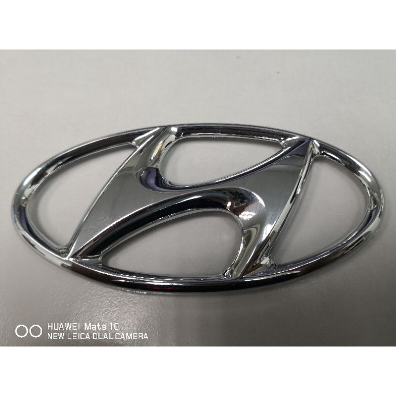 HYUNDAI MATRIX 2007/TUCSON 2002 GRILLE EMBLEM(14.5cm x 7.5cm )86353 ...