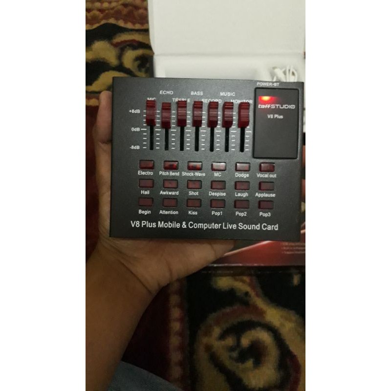 Soundcard V8 Plus Live Broadcast Shopee Malaysia