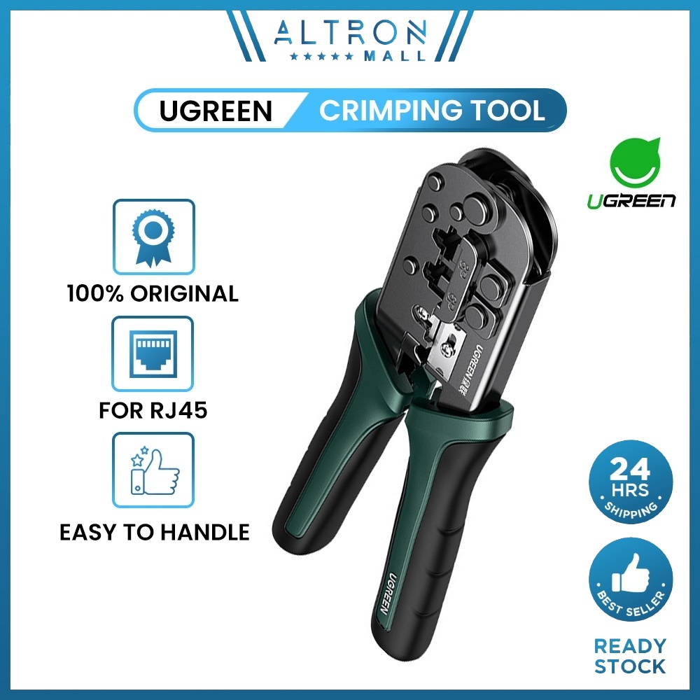 UGREEN Multifunction Crimping Tool Crimping Cutting Stripping LAN Cable