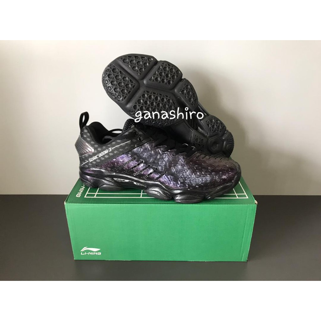 Li-Ning Sonic Boom III Badminton Shoes AYZP017-1S 100% Orignial