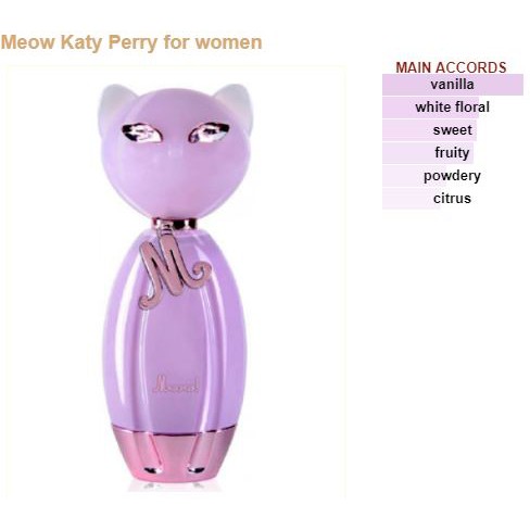 Meow katy perry original hot sale