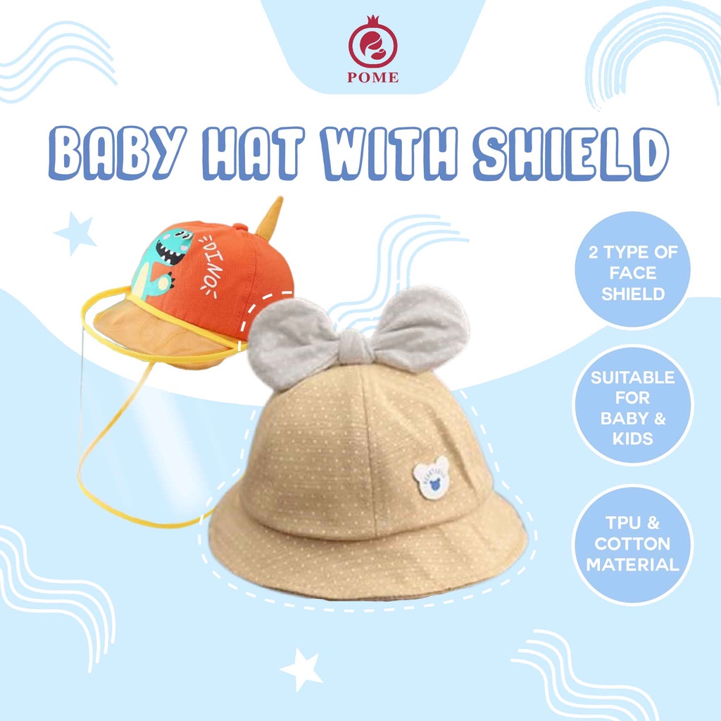 Baby shield hat cheap