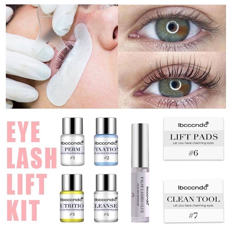 Professional Lash Lift Kit Brow Lamination Eyelash Perming with Glue ...