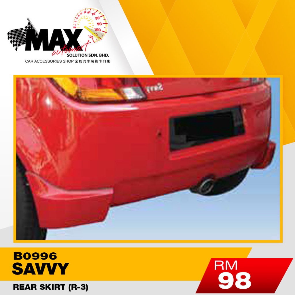 PROTON SAVVY R3 FIBREGLASS BODYKIT | Shopee Malaysia