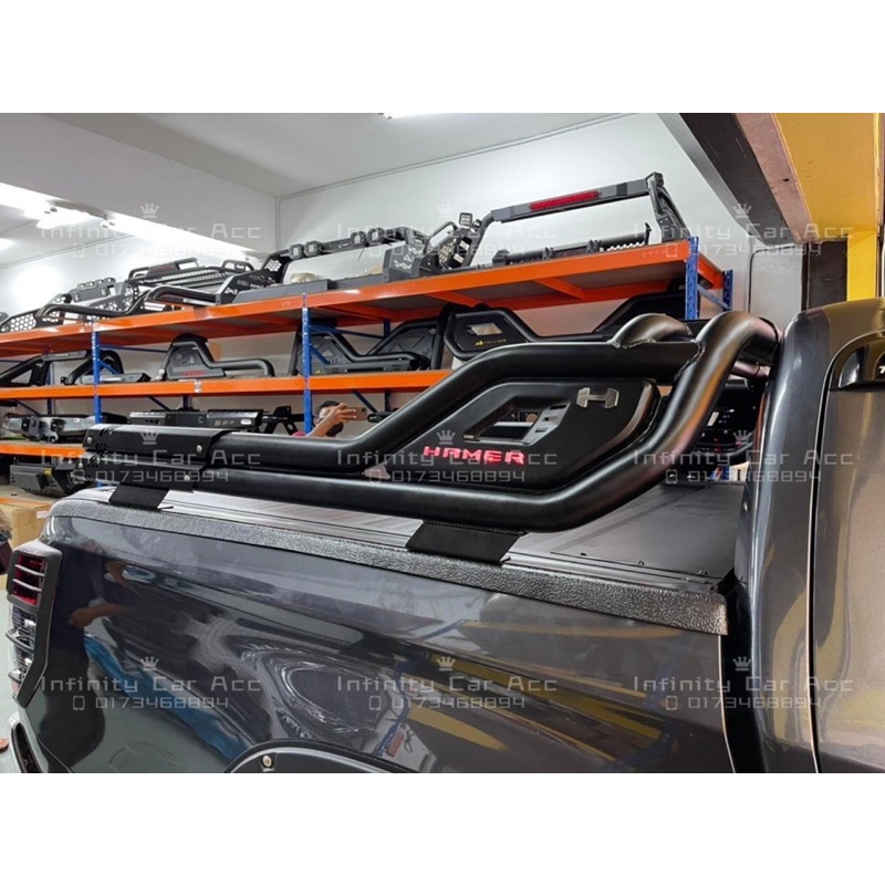 Mitsubishi Triton HAMER HR2000 Night Fury Sport Bar Roll Bar | Shopee ...