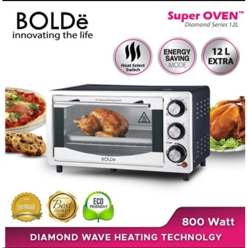 Bolde Super Oven Diamond Series 12 Liter | Shopee Malaysia