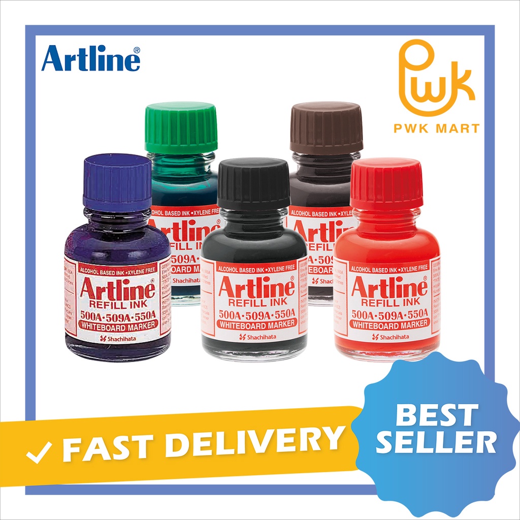 ARTLINE WHITEBOARD MARKER REFILL INK 20ml (FOR 550A/500A/509A/5100A