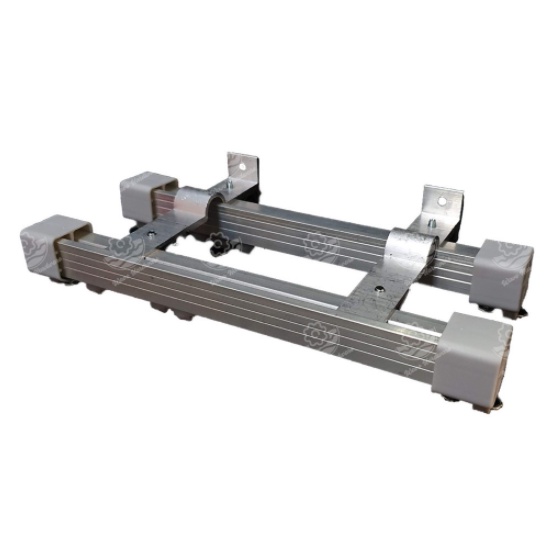 SUPER DOSO Heavy Duty Double Set Aluminium Langsir Rod/Curtain Rail ...