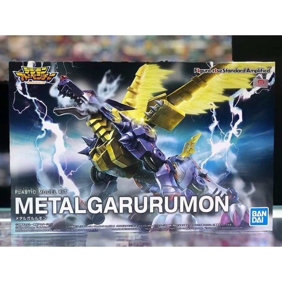 GUNDAM-FIGURE-RISE STANDARD METALGARURUMON (Amplified) | Shopee Malaysia