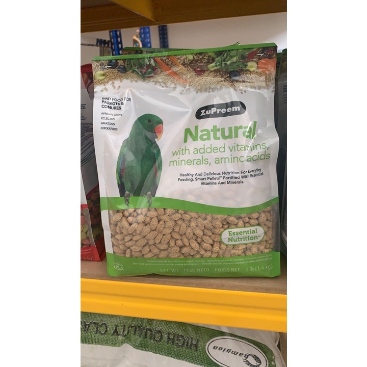 Orginal Zupreem Natural with Added Vitamins, Minerals, Amino Acids