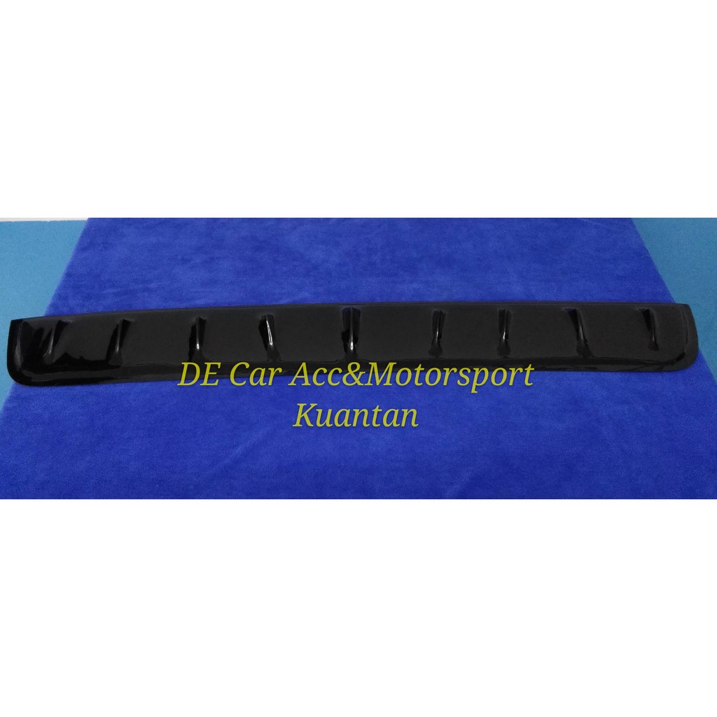 Proton Saga A/B Vortex Generator Shark Fin(Light Black)Rear Diffuser ...