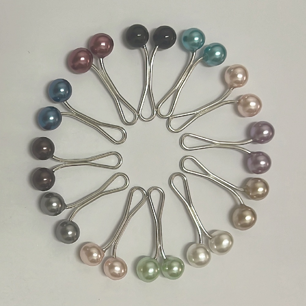 Round Pearl Snag Free Safety Pin Craft Ulticolour : Aazon.in - Foto 6