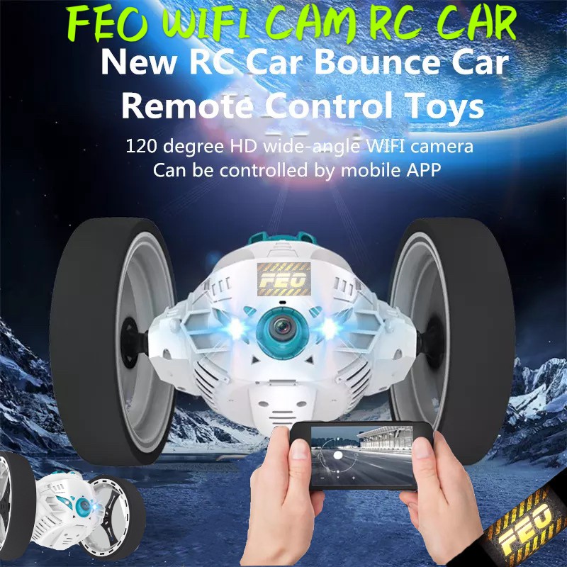 FEO 2013 Bounce Rc Car Camera WiFi Fpv Led Headlight APP Remote Control ...