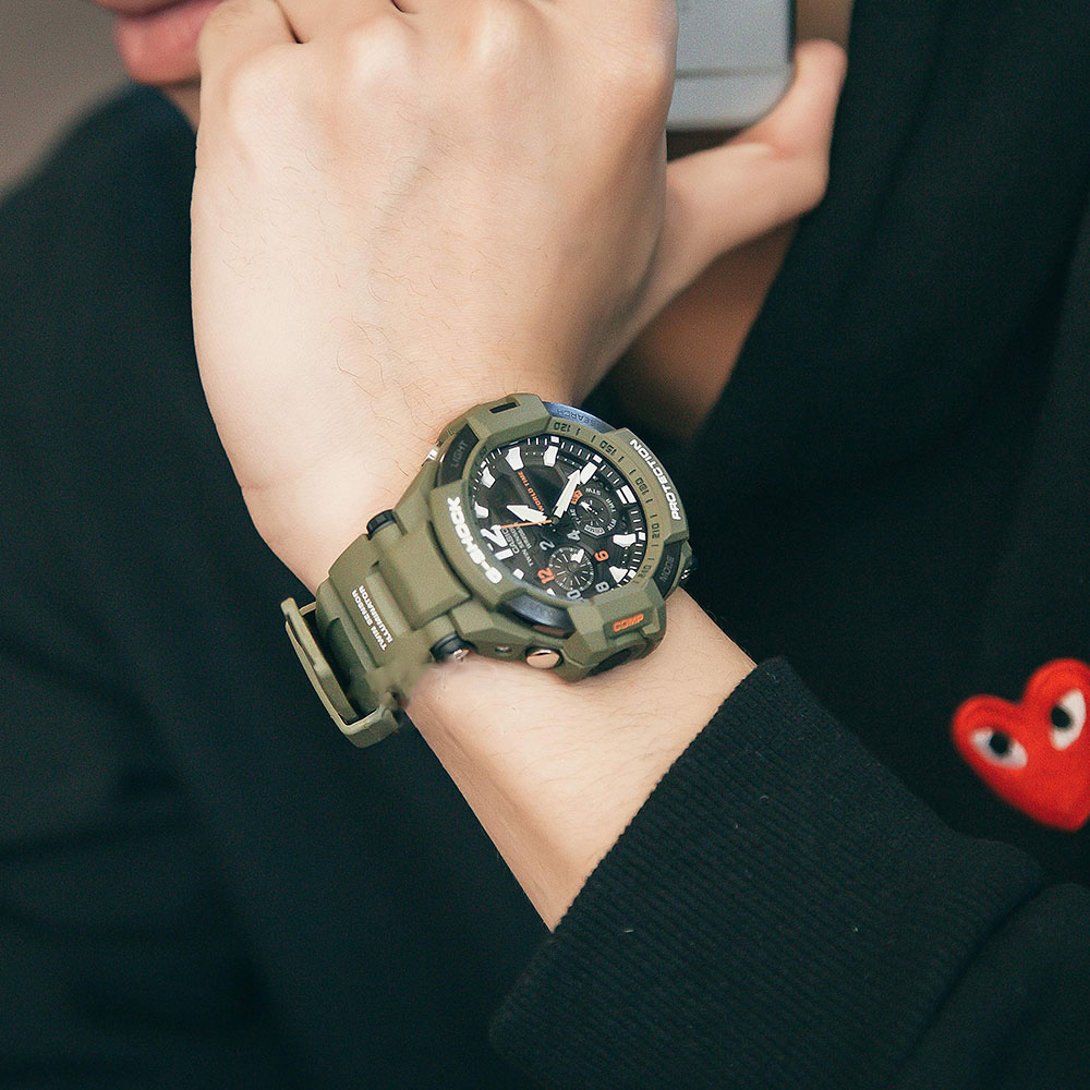 OFFICIAL WARRANTY) Casio G-Shock GA-1100KH-3A Master of G