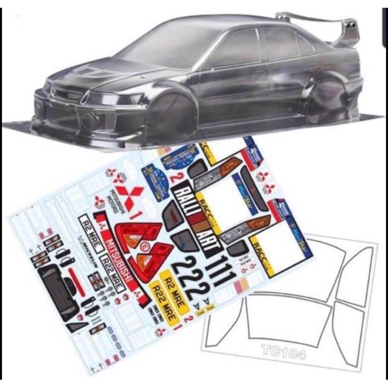 Evo body shell 1/10 190cm | Shopee Malaysia