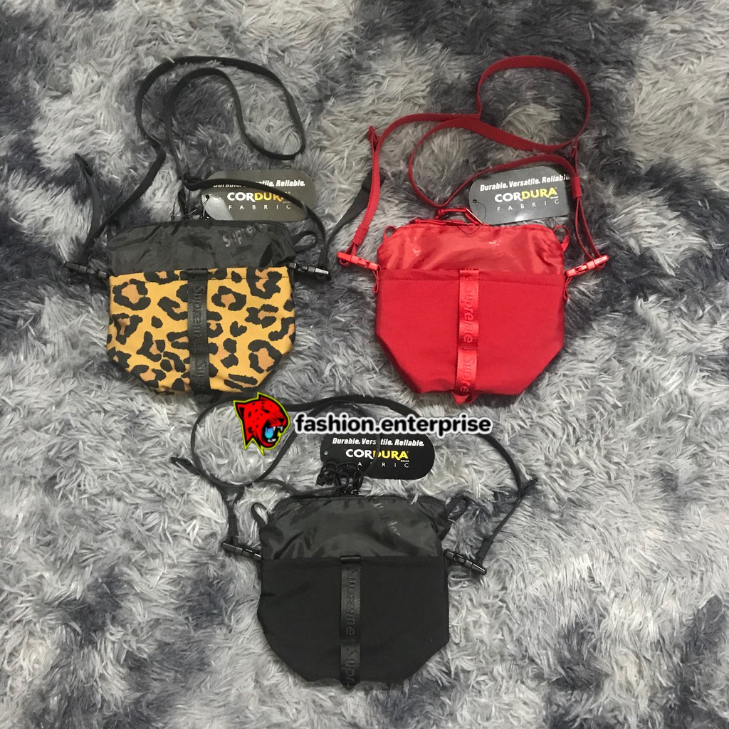 supreme NECK POUCH leopard - ショルダーバッグ