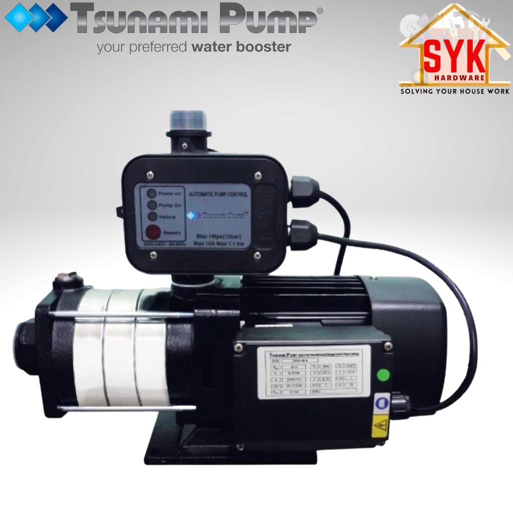 Syk Tsunami Cmh 4 40 K Home Water Pump Water Pressure Pump Water Booster Pump Pump Air Rumah 9145