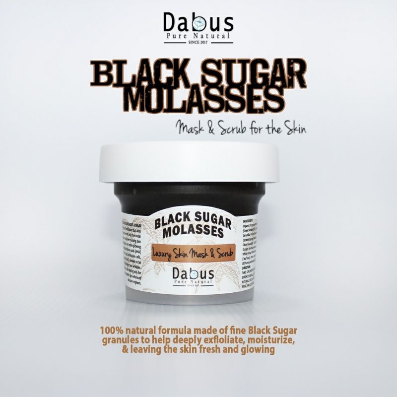 Dabuskinlab Black Sugar Molasses Mask & Scrub (150g) Shopee Malaysia