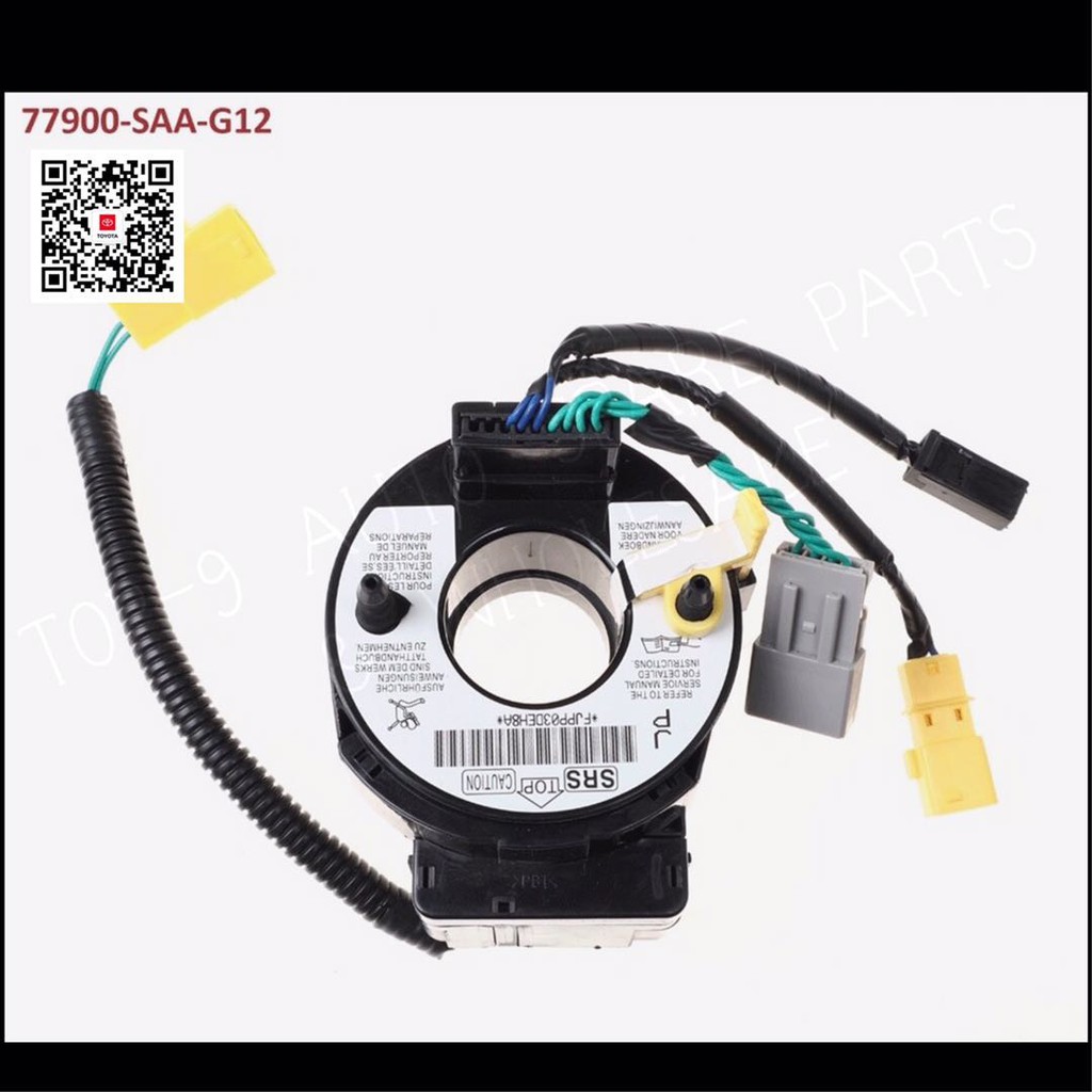 Spiral Cable Clock Spring for Honda Jazz 2003 - 2004 77900-SAA-G12