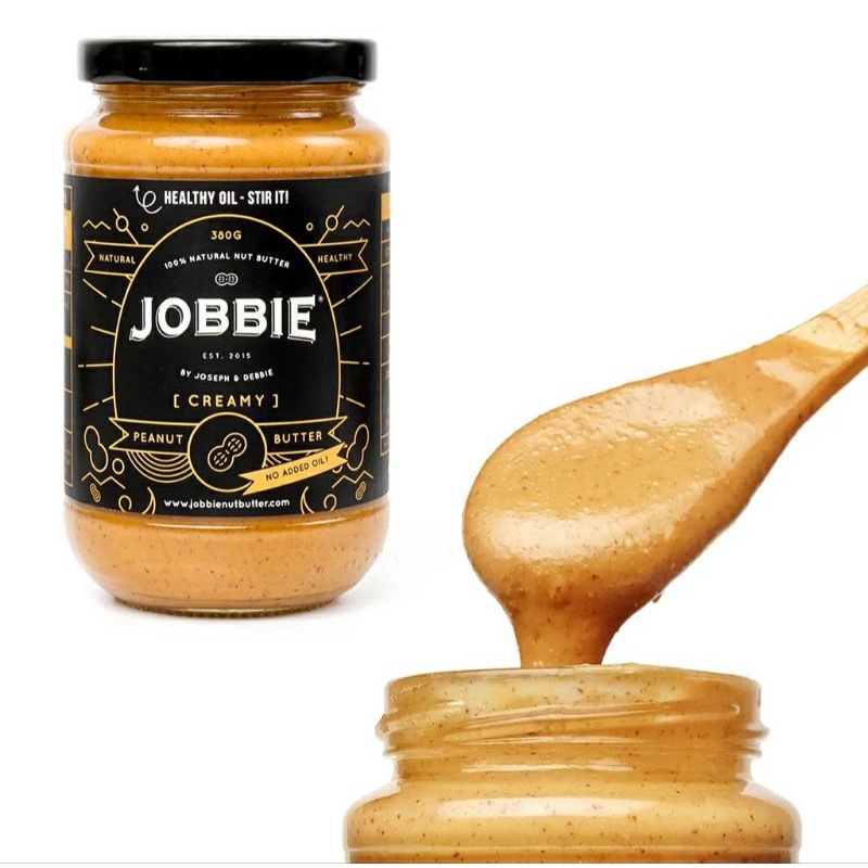 JOBBIE Peanut Butter 380g (exp 2025)(creamy&chunky classis/creamy ...