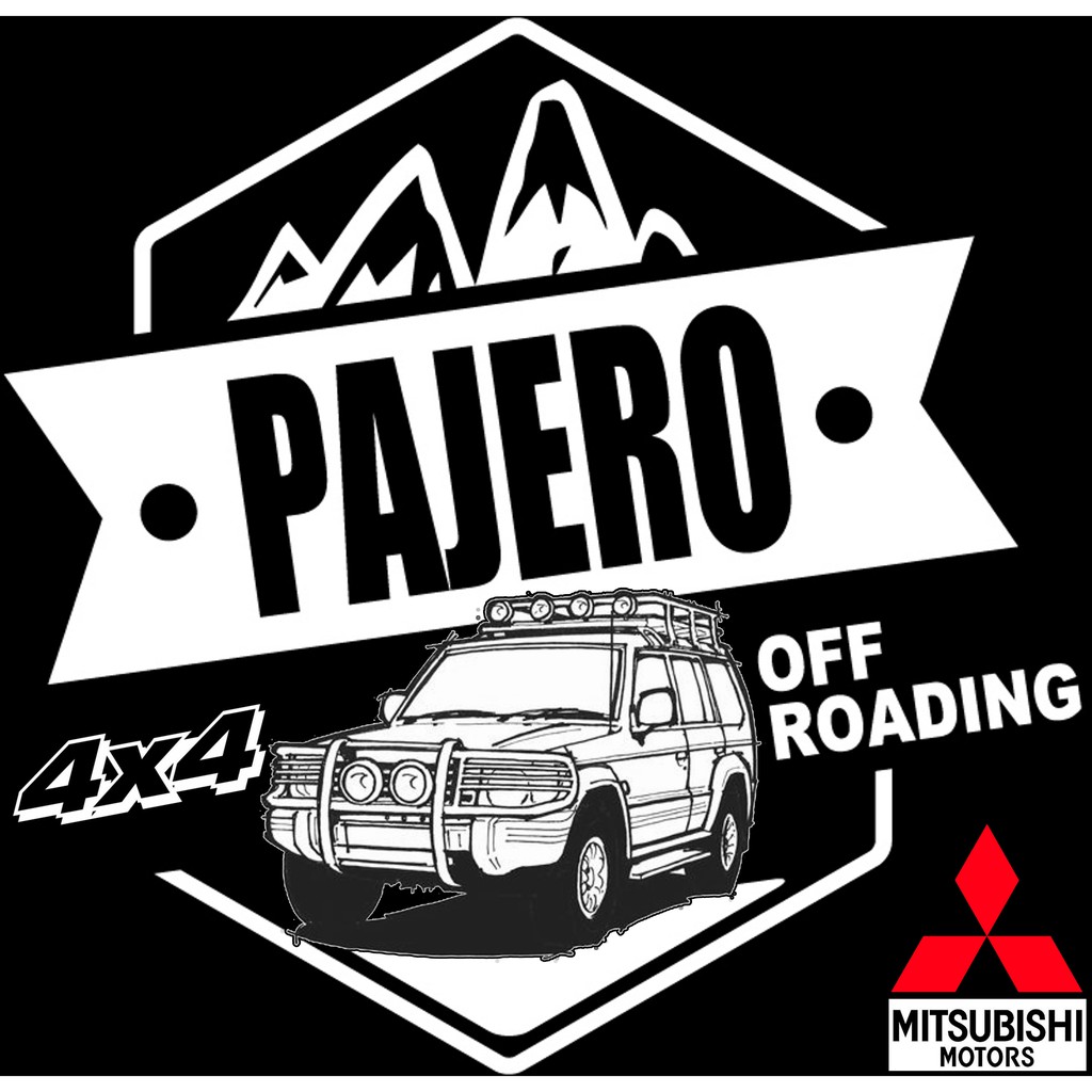 Mitsubishi Pajero Car Club Racing Parts Car Club Logo Unisex Graphic  T-Shirt | Shopee Malaysia