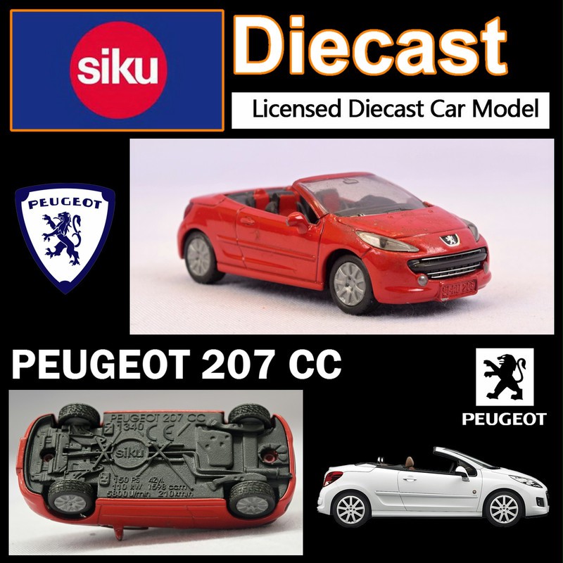 Peugeot 207 cheap toy car