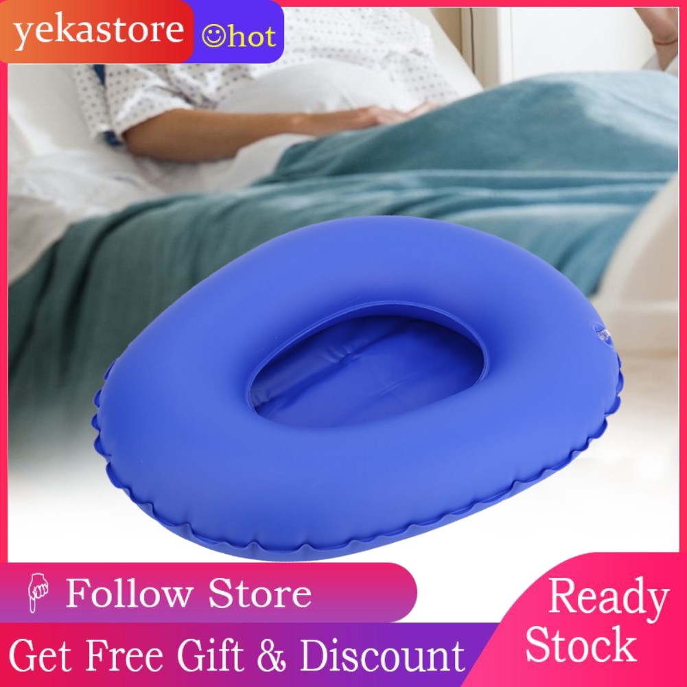 TOPINCN Medline Inflatable Bed Pan Anti Bedsore Toilet Urinal for