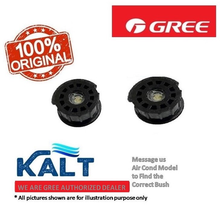 Gree Air Conditioner Indoor Blower Wheel Cross Fan Rubber Bush (1pc