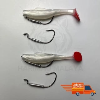 Bullet JigHead Fishing Hook Soft Plastic Lure Zman Jig head Murah