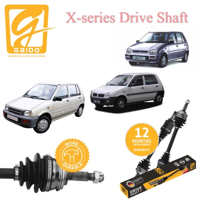Gaido XSeries Drive Shaft Premium Perodua Kancil 660/850 Manual Shopee Malaysia