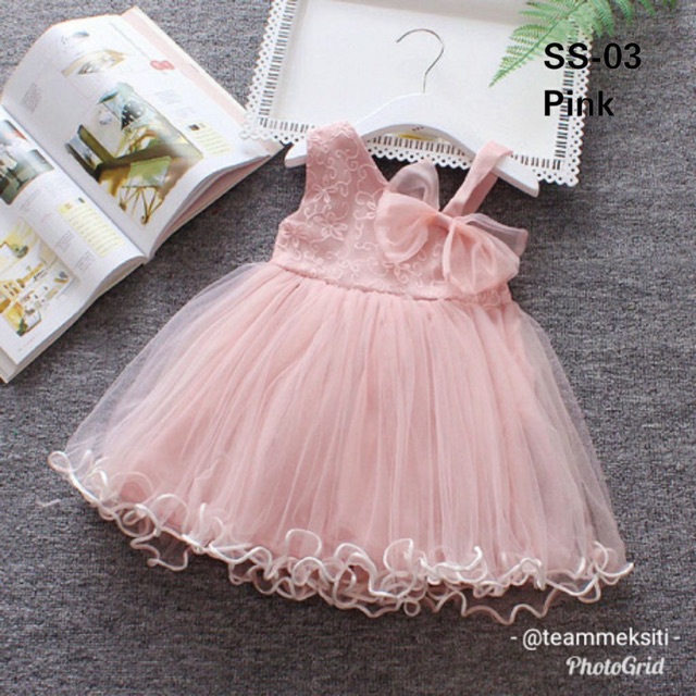 BAJU RAYA BUDAK GAUN BABY DRESS PRINCESS GIRL Shopee Malaysia