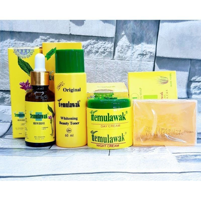 SET TEMULAWAK KRIM TONER SABUN / SOAP SERUM SKINCARE SET | Shopee Malaysia