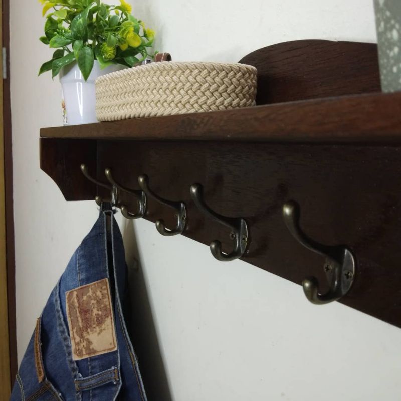 pant hanger / multipurpose hanging clotch / penyangkut seluar / Meranti ...