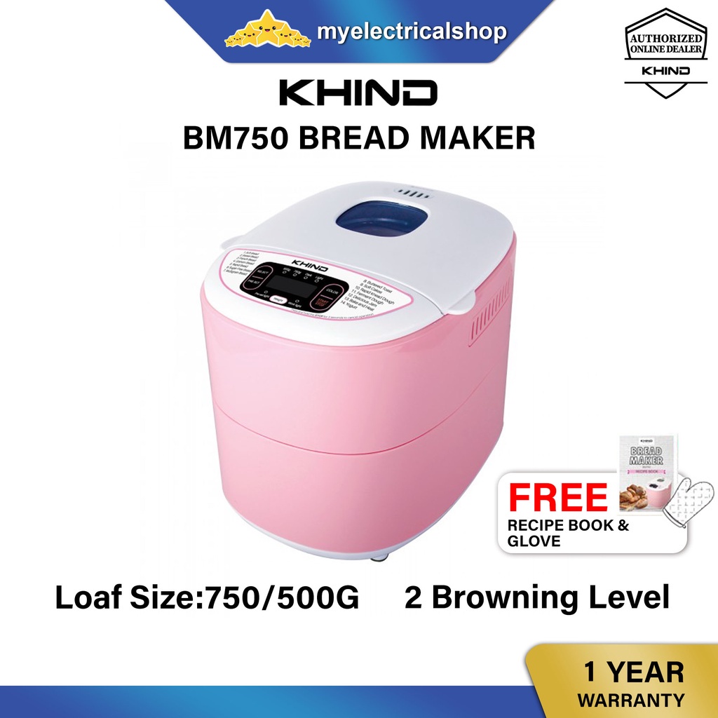 Khind BM750 Bread Maker | Shopee Malaysia