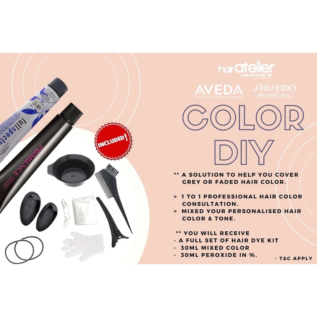 DIY Color Kit 30ml (With Hair Dye Kit) | Shopee Malaysia