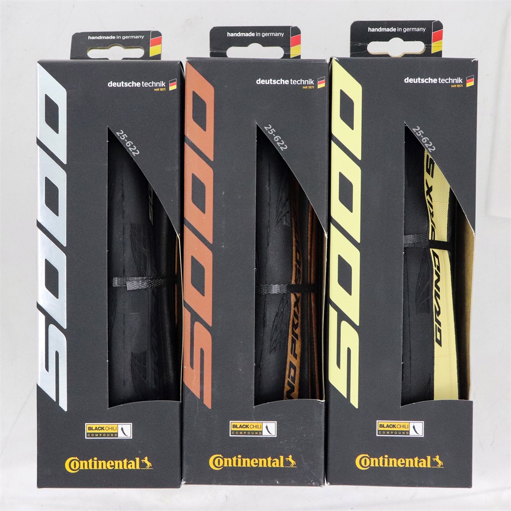 Continental Grand Prix GP 5000 700 x25C/28C Road Bike Clincher Foldable Tire Transparent/Cream