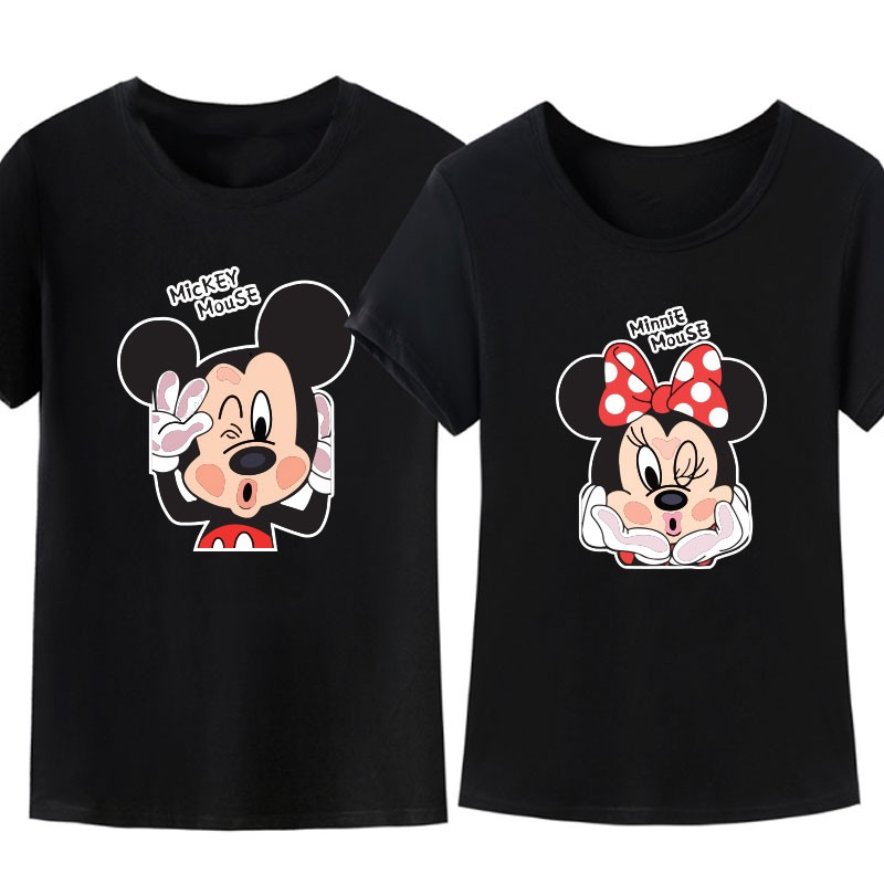 MICKEY MOUSE COUPLE SET T SHIRT TOP TEES 01 Shopee Malaysia