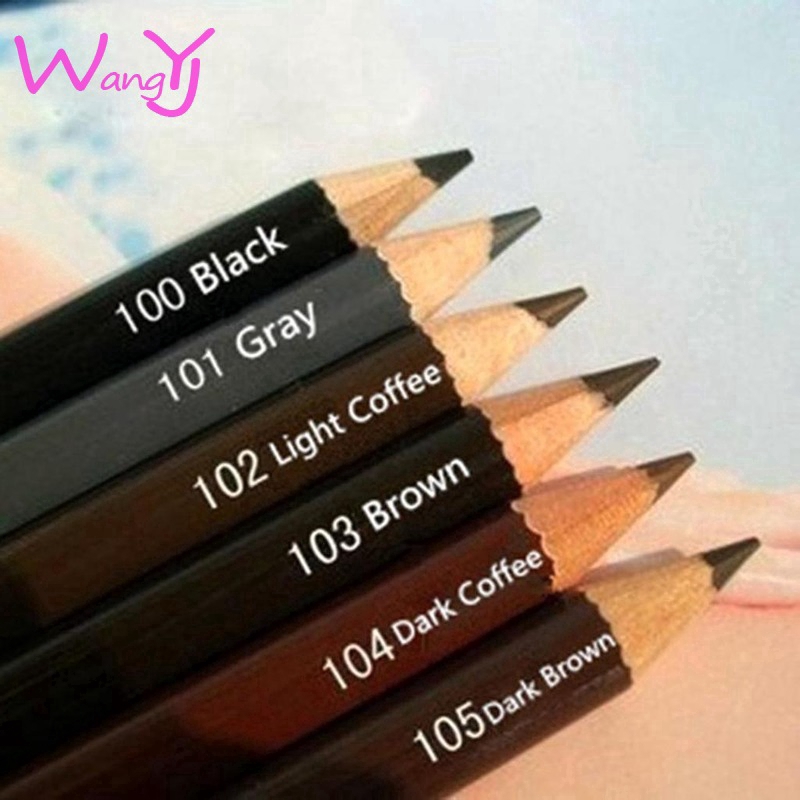 Waterproof Eyebrow Pencil Permanent Makeup Eyebrow Pen Eyebrow | Shopee ...