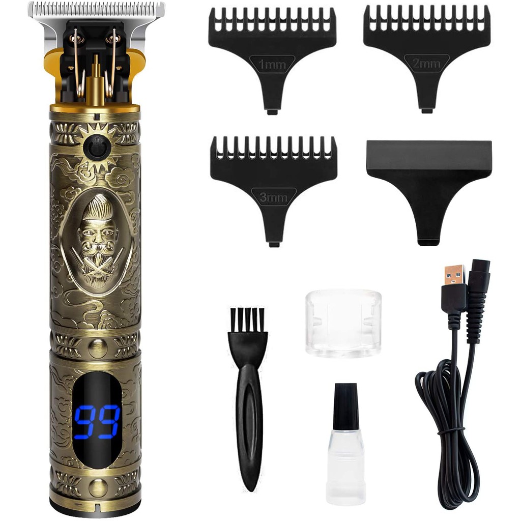 Trimmer & Clipper Cordless Rechargeable Edgers Clippers Electric Beard Trimmer Shaver Hair