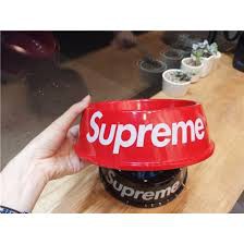 Supreme Pet Bowl Big LOGO Old Collection Limited Edition Dog Bowl