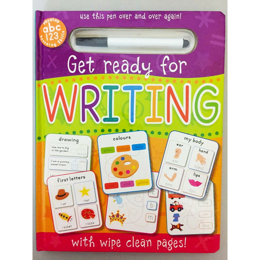 Get Ready For Writing With Wipe Clean Pages! | Shopee Malaysia
