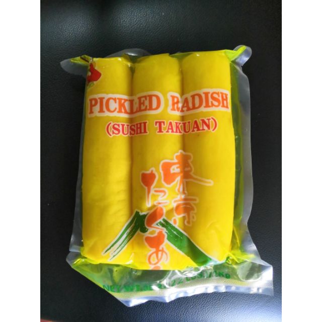 Sushi Takuwan (pickled daikon radish) 1kg Shopee Malaysia