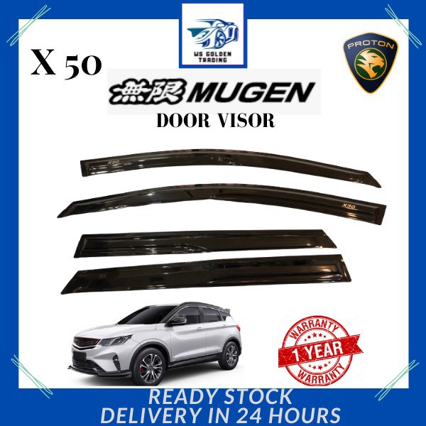 Proton X50 MUGEN DOOR VISOR AIR PRESS SUN VISOR PROTECTION (4PCS/SET ...