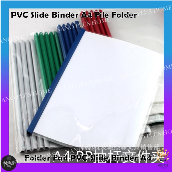 [IN STOCK] 1 SET 10mmA4 Slide Rail File Report Cover File A4 Slide Rail ...