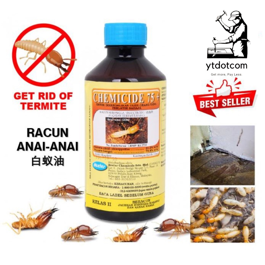 RACUN ANAI ANAI Chemicide 75+ CHEMICIDE TERMITE PEST CONTROL /UBAT ANAI