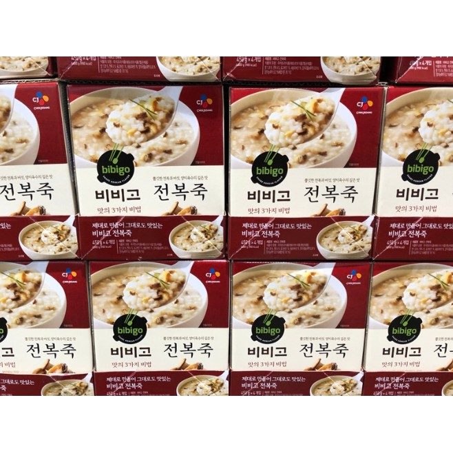 Imported‖Costco CJ Korean abalone congee‖ 450g*4 ‖ ∷ 好市多Costco‖ 代購‖ CJ