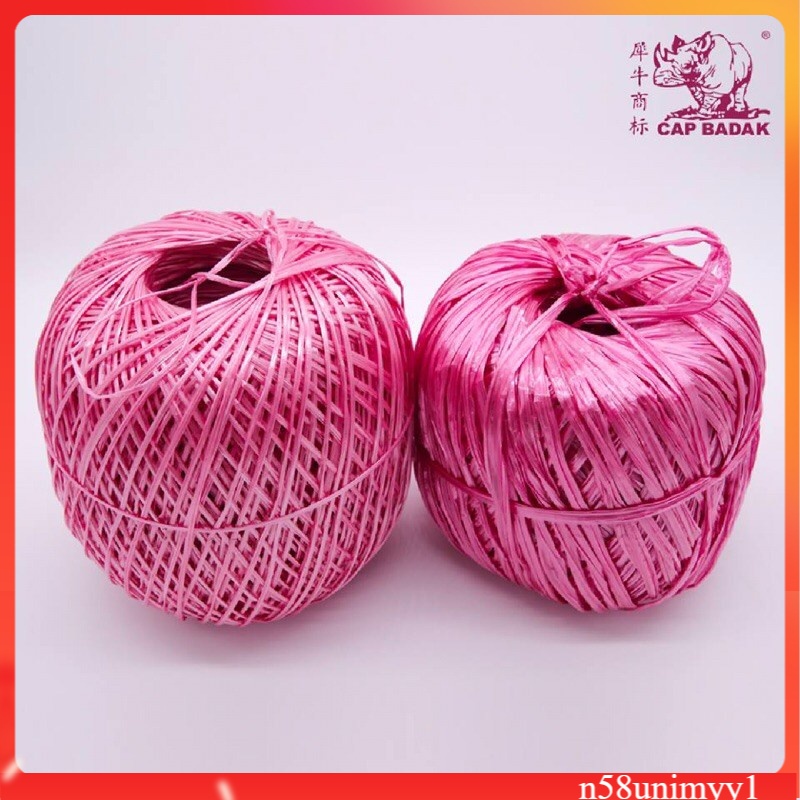 Premium Plastic Rafia String [ 100gm± / 25gm± ] - Rope / Tali Rafia Plastik  / Thin / rainbow string