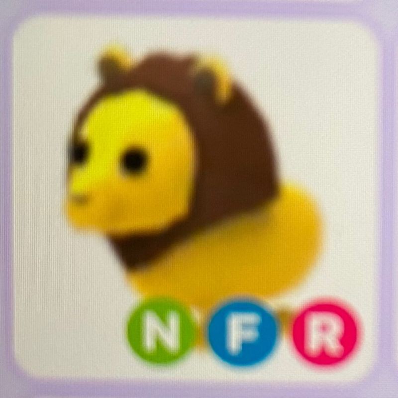 Adopt Me Lion Neon Fly Ride(NFR) | Shopee Malaysia