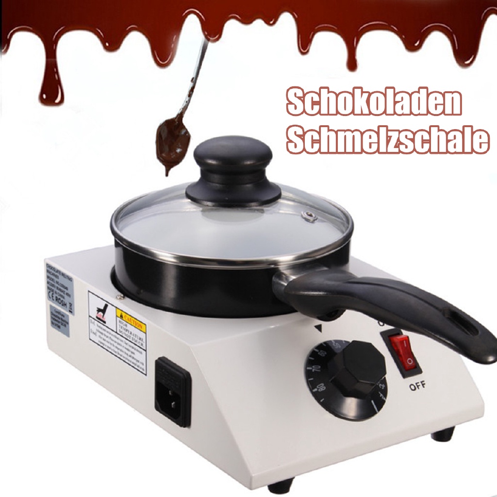 40W Mini Electric Chocolate Cheese Melting Machine Ceramic Non-Stick ...